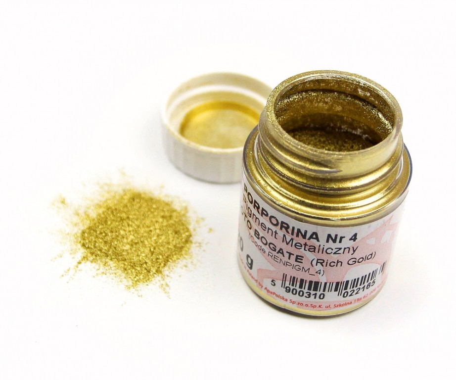 Metalický pigment Porporina