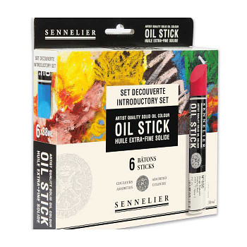 Senneleir oil stick sada 6ks základní odstíny