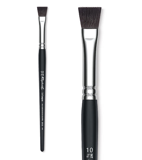 Štětec Raphael Softaqua plochý 915 – velikost 10