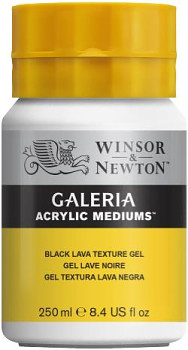 Texturovací gel Black Lava WN Galeria 250ml