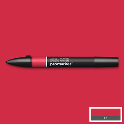 Oboustranný popisovač WN Promarker – Berry Red (R665)