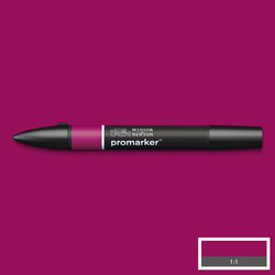 Oboustranný popisovač WN Promarker – Maroon (M544)