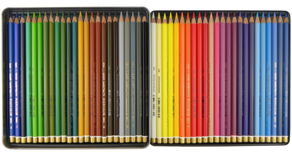 Sada pastelek Polycolor 48ks v plechovém obalu