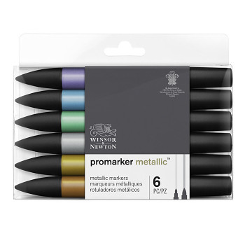 Sada popisovačů WN Promarker Metallic 6ks