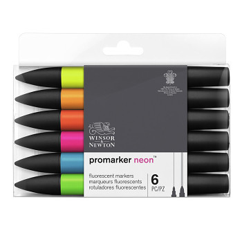 Sada popisovačů WN Promarker Fluorescent 6ks