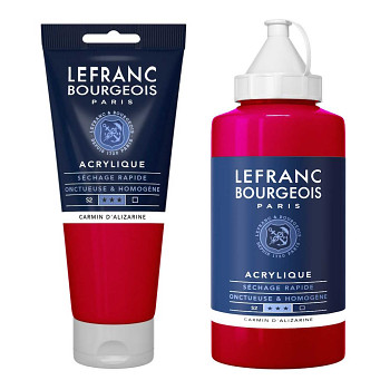Akrylová barva Lefranc Fine Acrylic – 50 odstínů