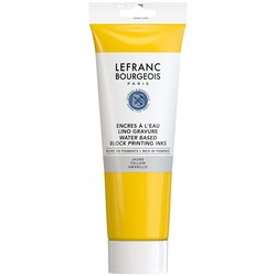 Linorytová barva Lefranc Education 250ml – 218 Gold Yellow