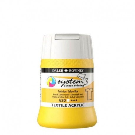 Sítotisková barva na textil System3 – 620 Cadmium Yellow Hue
