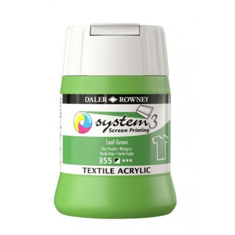 Sítotisková barva na textil System3 – 355 Leaf Green