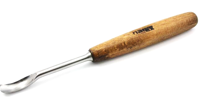 Narex Profi dláto řezbářské prohnuté uhlové 8222/08 - kozí nožka