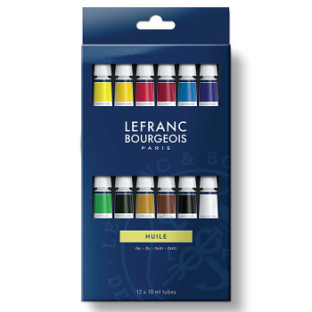 Sada olejových barev Lefranc 12x10ml