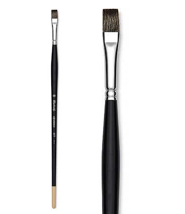 Plochý štětec Raphael Kevrin+ 877 – velikost 10