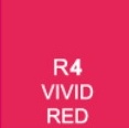 Touch twin marker – R4 Vivid red