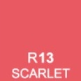 Touch twin marker – R13 Scarlet