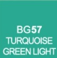 Touch twin marker – BG57 Turquoise green light