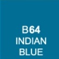 Touch twin marker – B64 Indian blue