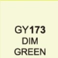 Touch twin marker – GY173 Dim green