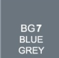 Touch twin marker – BG7 Blue grey