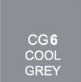 Touch twin marker – CG6 Cool grey