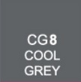 Touch twin marker – CG8 Cool grey