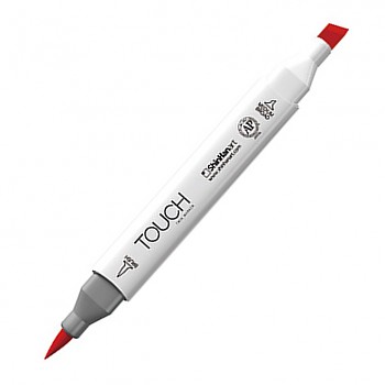 Touch twin marker brush