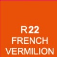 Touch twin marker brush – R22 French vermilion