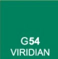 Touch twin marker brush – G54 Viridian