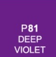 Touch twin marker brush – P81 Deep violet