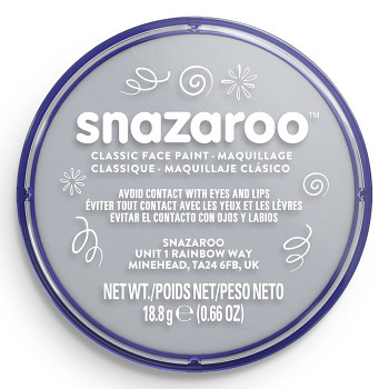 Barva na obličej Snazaroo 18ml – Light Grey