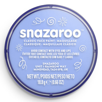 Barva na obličej Snazaroo 18ml – Pale Blue