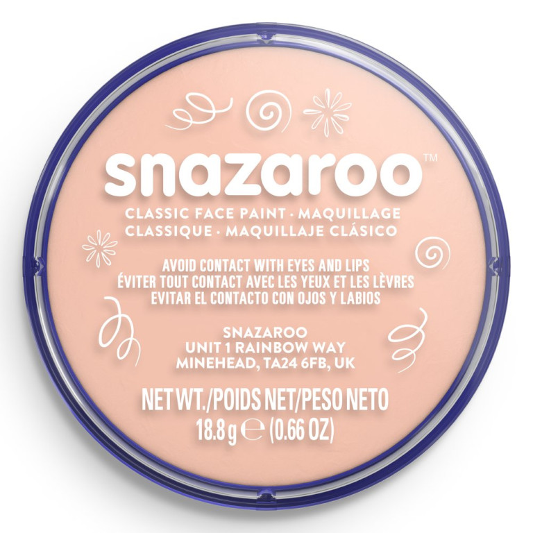 Barva na obličej Snazaroo 18ml – Pink Blush