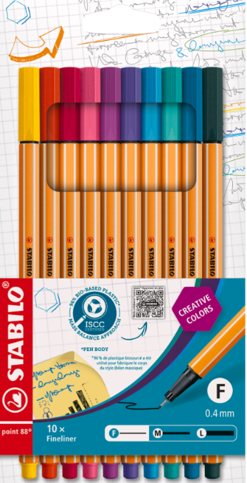 Sada Linerů Stabilo 88 10ks – Standard