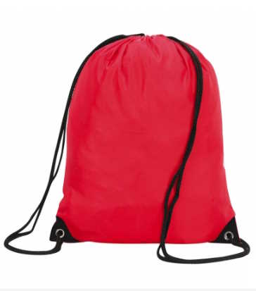 Kapsář / pytel na záda polyester – bílý / white