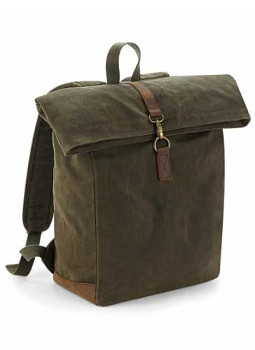 Batoh na sponu Heritage Canvas – olivově zelený / olive green