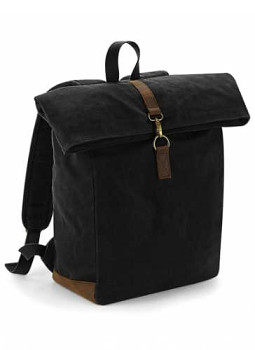 Batoh na sponu Heritage Canvas – černý / black