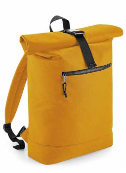 Batoh rolovací recyklovaný – hořčicově žlutý / mustard