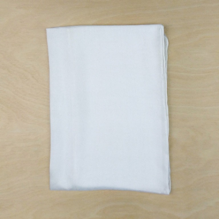 Hedvábný polštář Habotai 8 40x40cm nesešitý