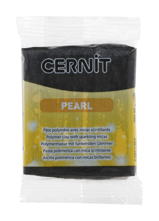 Modelovací hmota Cernit 56g – 100 Pearl Black