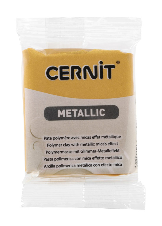 Modelovací hmota Cernit 56g – 050 Metallic Gold