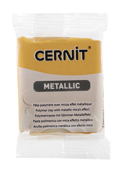 Modelovací hmota Cernit 56g – 050 Metallic Gold