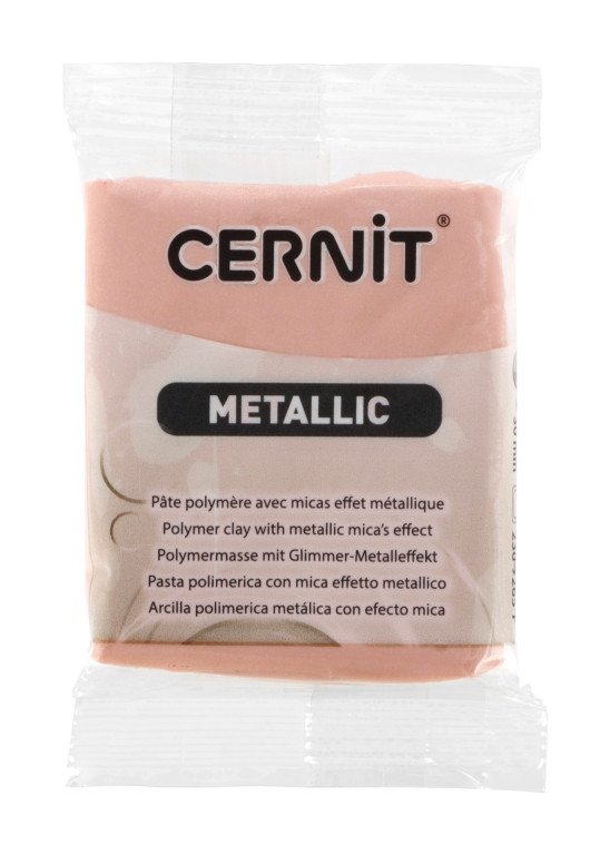 Modelovací hmota Cernit 56g – 052 Metallic Pink Gold