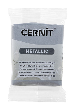 Modelovací hmota Cernit 56g – 080 Metallic Silver