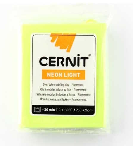 Modelovací hmota Cernit 56g – Neon Light Yellow