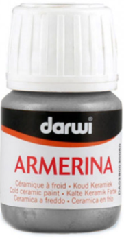 Farba na porcelán Darwi Armerina 30ml - 080 Silver