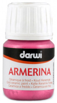 Darwi Armerina farba na porcelán 30ml - 470 Red Regina