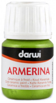 Darwi Armerina farba na porcelán 30ml - 611 Svetlozelená