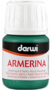 Farba na porcelán Darwi Armerina 30ml - 626 Tmavo zelená