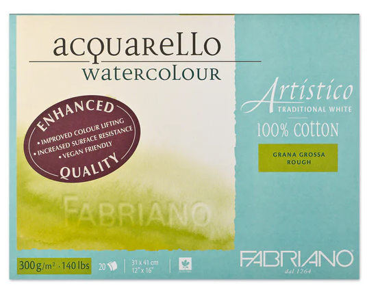 Fabriano Artistico Rough 31x41cm 300g blok pro akvarel