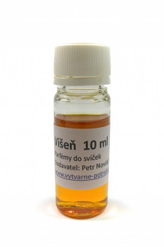 Vůně / parfémy do svíček 10ml - různé druhy
