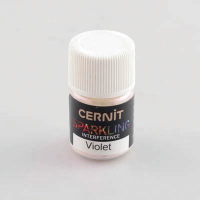 Efektový prášek Cernit 5g – Interference Violet